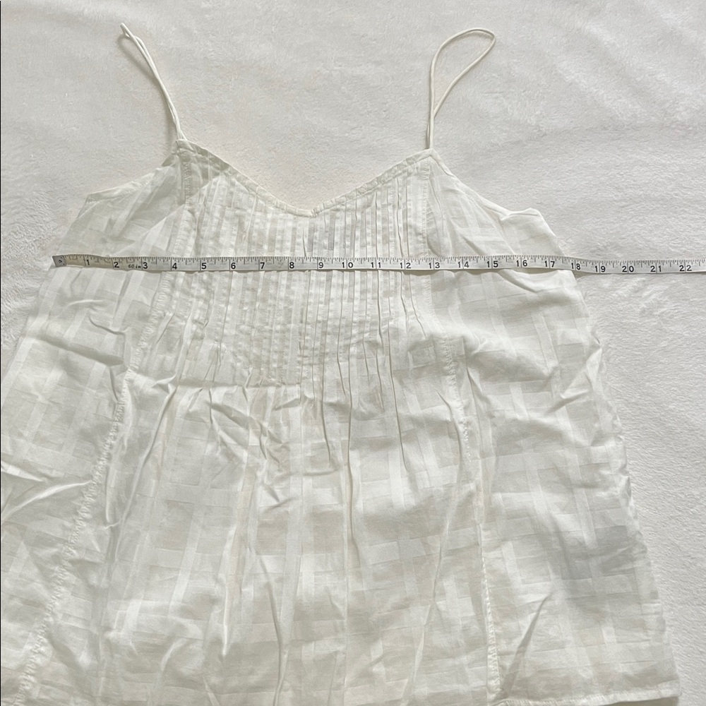 J. Crew White Textured Camisole Top - Picture 5 of 7